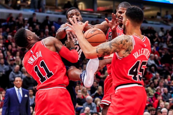 VIDEO: Lakersi svladali Bullse, Zubac u preokretu domaćina dobio tri minute