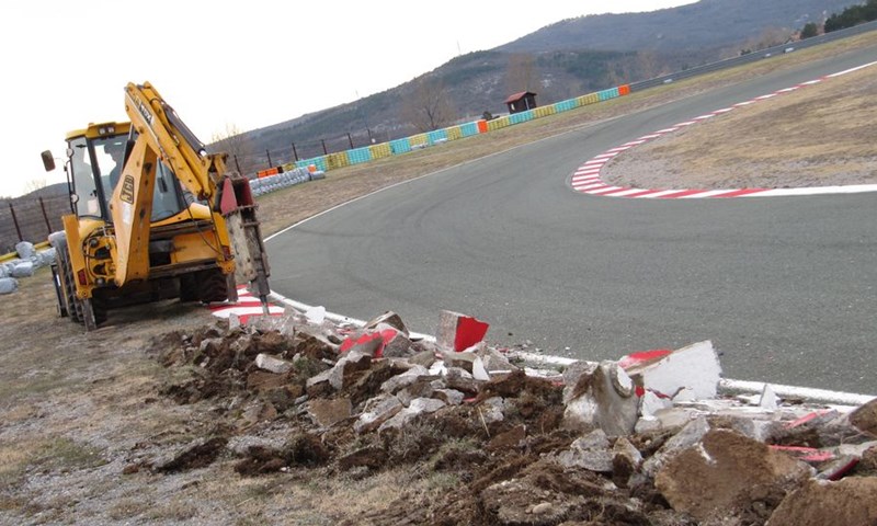 Povijesni dan na Automotodromu Grobnik, počeli radovi na rekonstrukciji staze
