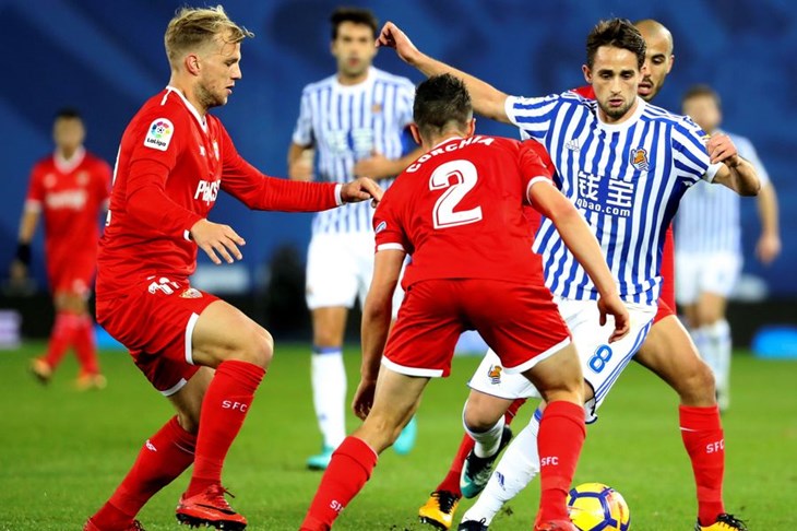 VIDEO: Real Sociedad stigao do nove pobjede, Sevilla propustila preskočiti Real Madrid