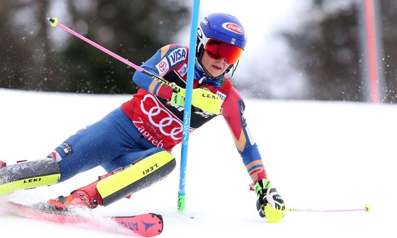 Snježna kraljica: Mikaela Shiffrin uvjerljivo vodi nakon prve vožnje
