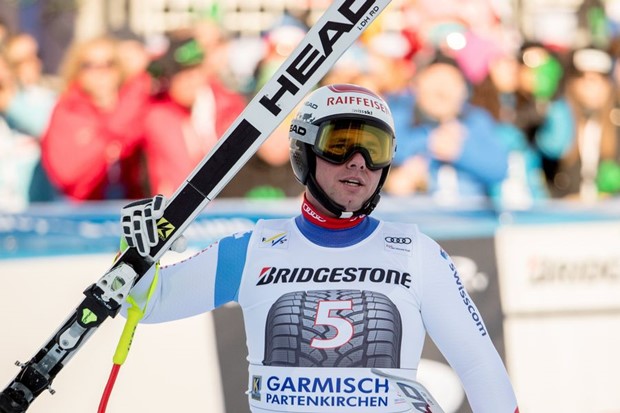 Beat Feuz slavljem u Garmischu do treće ovosezonske pobjede u spustu