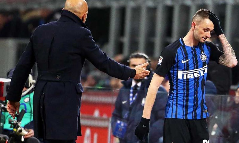 Luciano Spalletti ne zamjera Brozoviću: "Bio je ljut, pozitivno je kad igrač pokaže reakciju"
