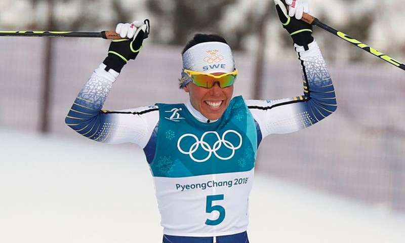 Charlotte Kalla olimpijska pobjednica u skiatlonu, Björgen najuspješnija zimska olimpijka u povijesti