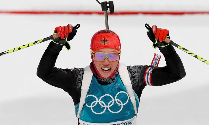 Prvo zlato za Njemačku: Laura Dahlmeier slavila u sprintu na 7.5 kilometara
