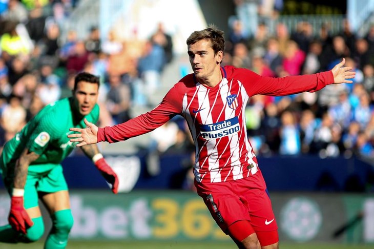 VIDEO: Griezmann zabio u 40. sekundi, Malaga se ni ne sjeća posljednje pobjede
