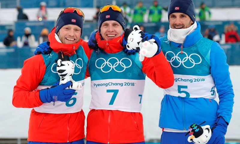 Norvežani dominirali skiatlonom, Klaebo tek deseti, Crnković 53.
