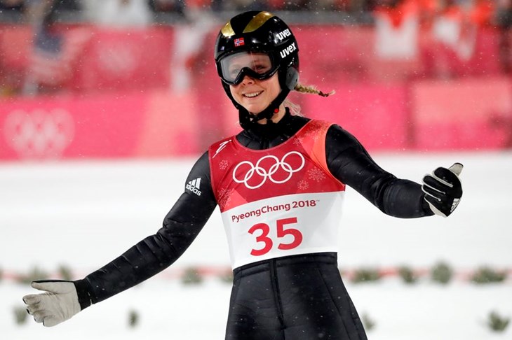 Vodeća skakačica svijeta Maren Lundby premoćno postala nova olimpijska pobjednica