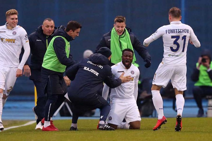 VIDEO: Ohandza donio Hajduku pobjedu na Maksimiru, Letica izludio Soudanija, Pejin i Modre i Bile