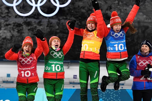 Bjeloruskinje stigle do zlata u štafeti, Francuska došla do pete medalje u biatlonu
