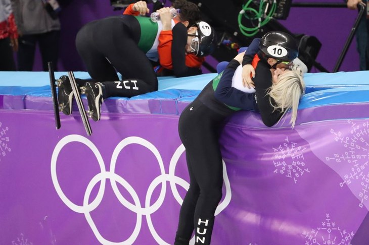 Mađari skinuli olimpijski rekord u finalu štafetne utrke na 5000 m u brzom klizanju