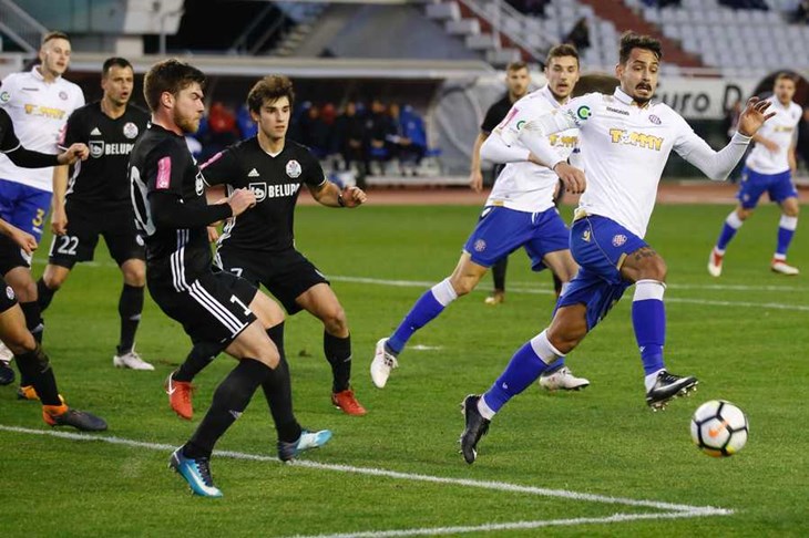 VIDEO: Slaven Belupo iskoristio loš pristup Hajduka i krasnim pogotkom Delića stigao do prve pobjede na Poljudu