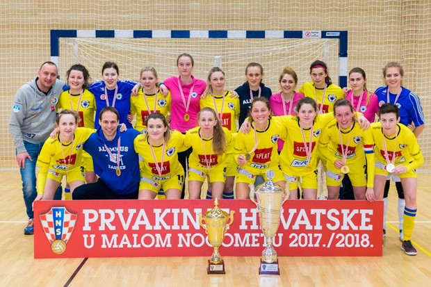 MNK Alumnus SC Flegar prvakinje Hrvatske u futsalu