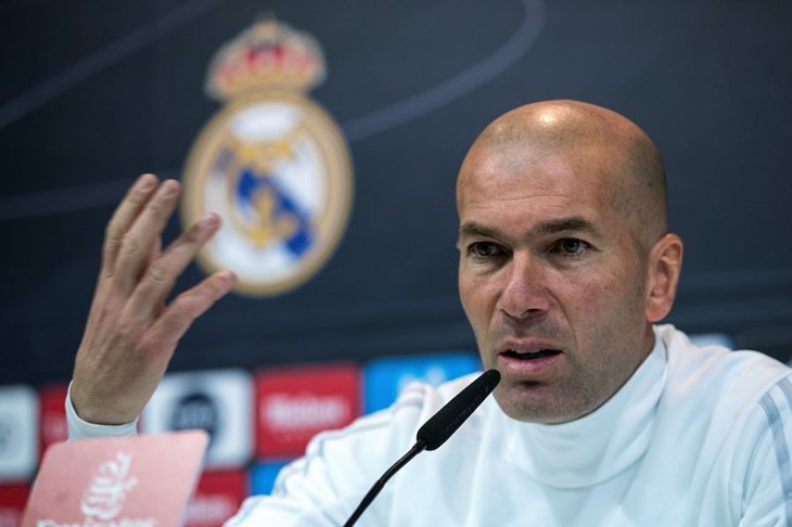 Zidane uoči velikog derbija protiv Atletica: "Poraz 7:3 je nevažan"
