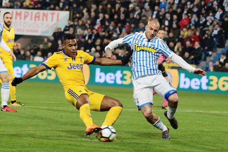 Slaba predstava Juventusa, samo remi kod Spala