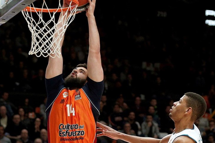 Bojan Dubljević najkorisniji igrač 16. kola Eurolige