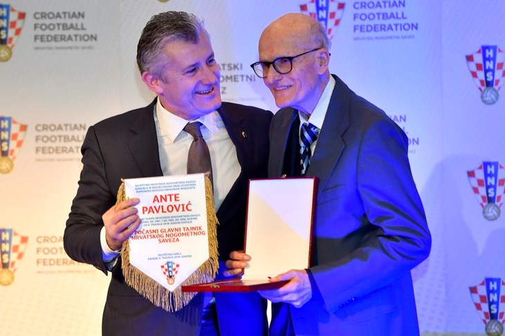 Ante Pavlović postao prvi počasni glavni tajnik HNS-a
