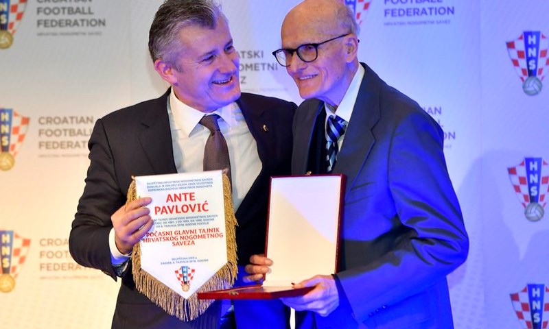 Ante Pavlović postao prvi počasni glavni tajnik HNS-a