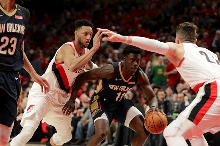 VIDEO: Sjajni Davis i Holiday "pomeli" Portland, Timberwolvesi svladali Rocketse, Ricky Rubio do triple-doublea