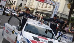 Rally Opatija: Rok Turk i Blanka Kacin s pobjedničkim šampanjcem
