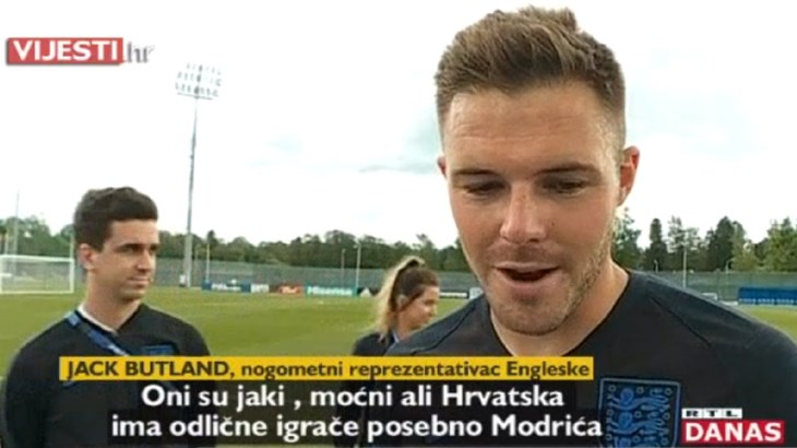 [RTL Video] Jack Butland: "Nigerija je moćna, ali ako Modrić bude imao dan neće biti problema"