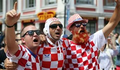 FOTO: Hrvatski i argentinski navijači zagrijavaju se za dvoboj u Nižnji Novgorodu