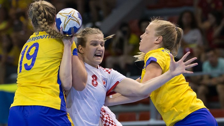 Mlade hrvatske rukometašice iznenadile Švedsku i stigle do treće pobjede