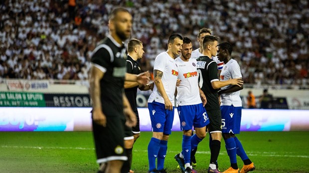 VIDEO: Hajduk minimalno slavio, Petkov spasio Slaviju težeg poraza