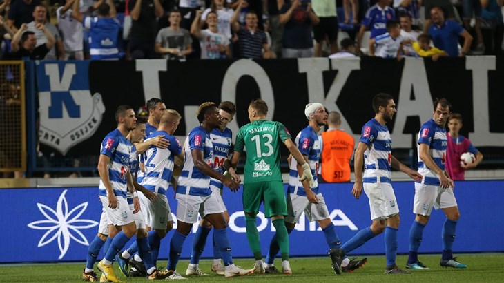 VIDEO: Osijek nakon preokreta nadigrao Hajduk i visoko slavio u Gradskom vrtu