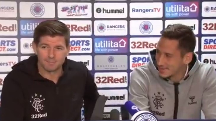 FANATIK: Gerrard i Katić nasmijali novinare: "Nekada im moraš lagati"