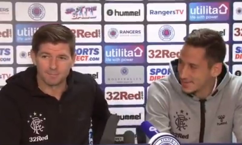 FANATIK: Gerrard i Katić nasmijali novinare: "Nekada im moraš lagati"