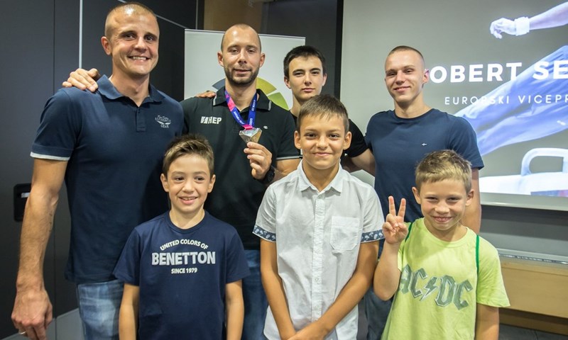 Seligman: "Posebno sam sretan što sam medalju donio u Osijek"