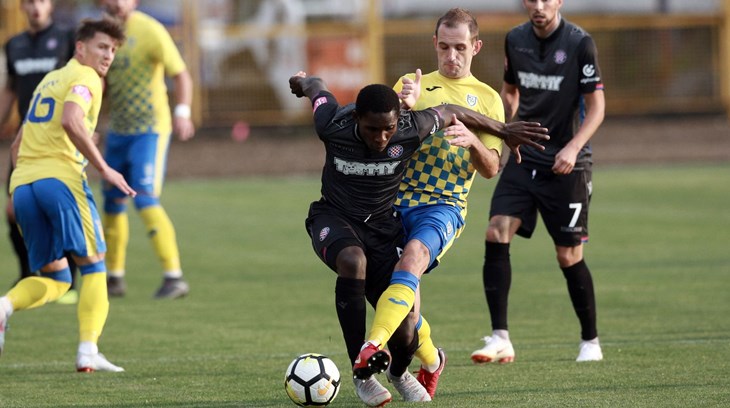 VIDEO: Hajduk ponovno bez pobjede, u Zaprešiću se dvaput vraćao iz minusa