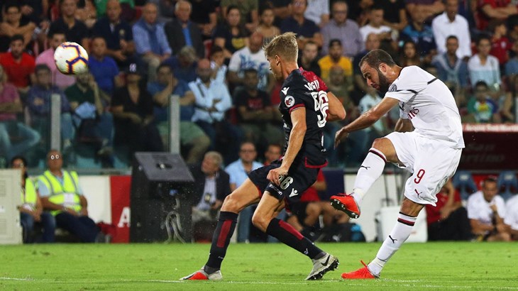 VIDEO: Prvijenac Higuaina nije pomogao Milanu, Rossoneri do boda na Sardiniji