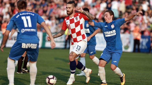 Raspucana Hrvatska zabila 15 golova na 110. rođendanu Bjelovara
