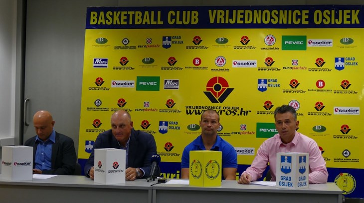 Vrijednosnice Osijek ambiciozno u novu sezonu: "Igrat ćemo čvrstu, brzu i atraktivnu košarku"
