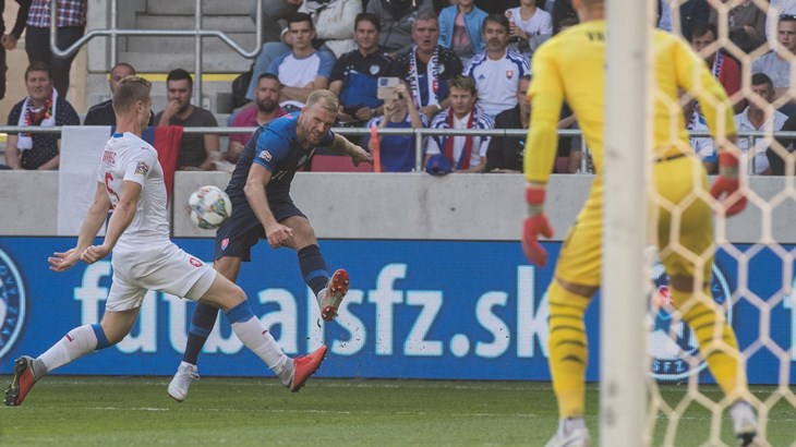 VIDEO: Slovaci aktivniji, Česi učinkovitiji za prvu pobjedu u Ligi nacija