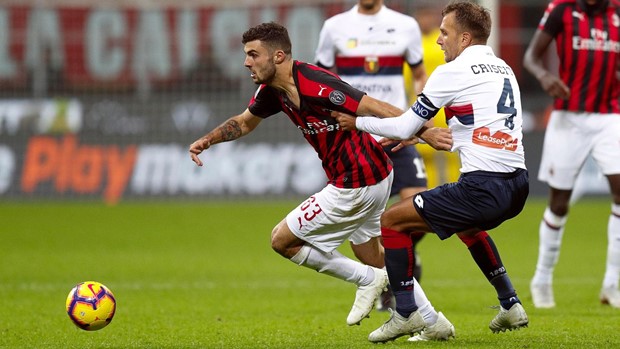 VIDEO: Milan neobičnim golom Romagnolija u sudačkoj nadoknadi svladao Jurićevu Genou