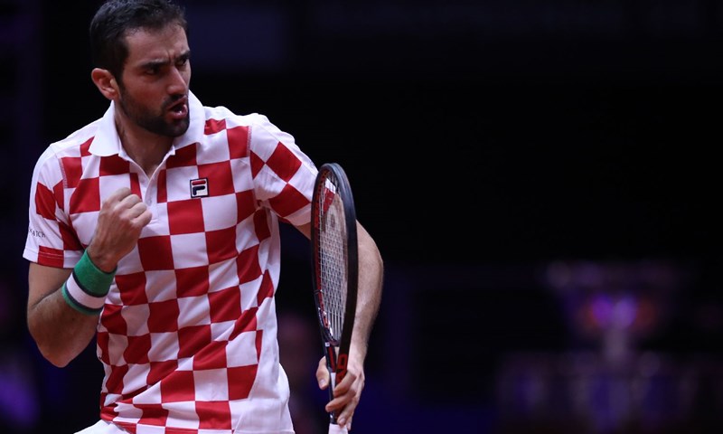 Očekivana promjena, Pouille umjesto Chardyja protiv Čilića