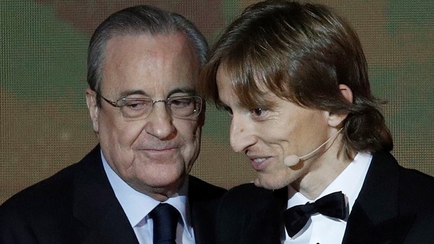 Kraljevski klub okrunio Modrića i stavio ga na tron