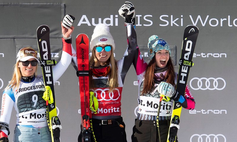 Dominacija Mikaele Shiffrin, Amerikanka do nove pobjede u super G-ju