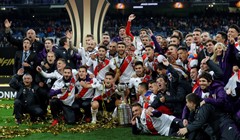 FANATIK: Riverovi navijači "zapalili" Madrid i dostojno proslavili titulu