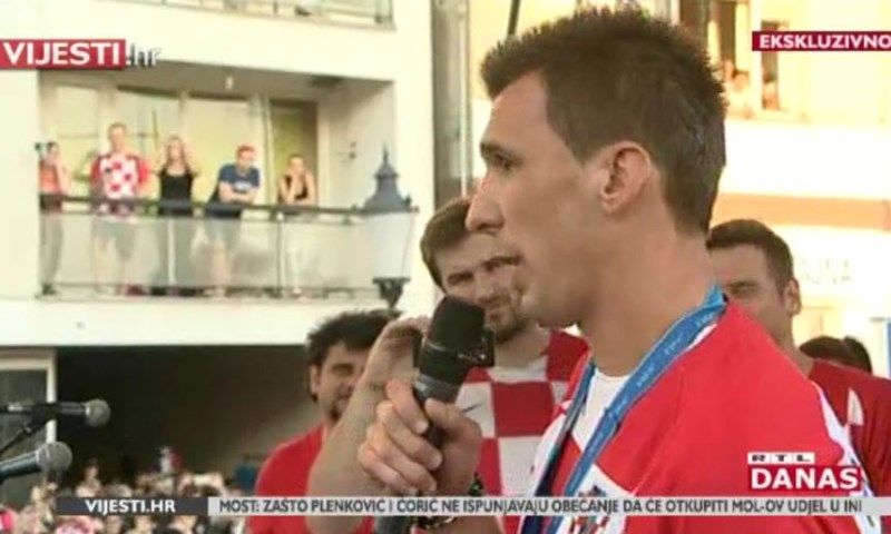 [RTL Video] Mandžukić: "Osjećam se fenomenalno, čim je Ronaldo došao, znao sam da ćemo se slagati"