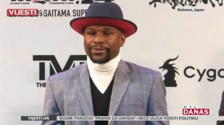 [RTL Video] Floyd Mayweather vraća se u ring: U Tokiju će se boriti s japanskim kickboxerom