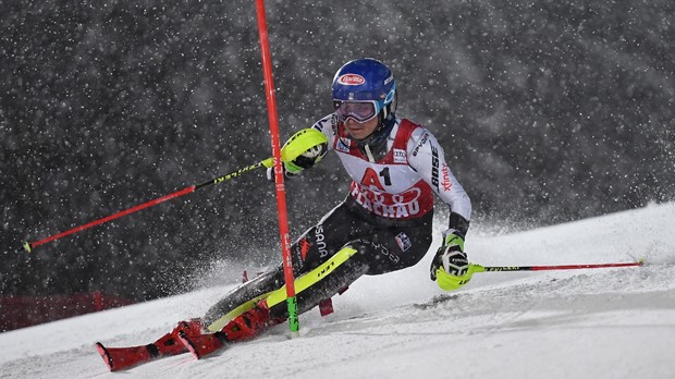 Mikaela Shiffrin vodeća nakon prve slalomske vožnje u Flachauu