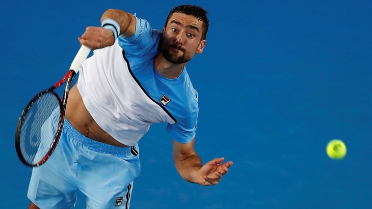Marin Čilić u tri seta svladao opasnog Australca