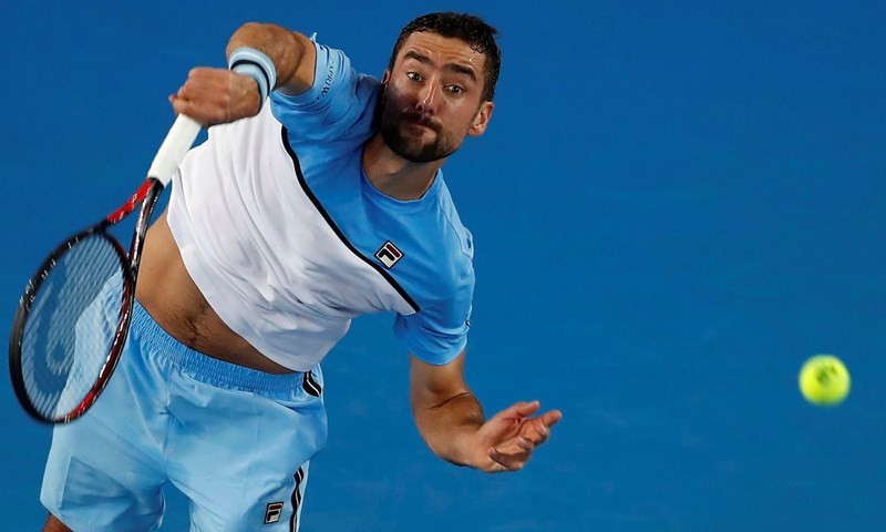 Marin Čilić u tri seta svladao opasnog Australca
