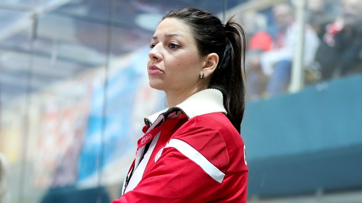 Među hrvatskim hokejašima, na klupi i jedna žena