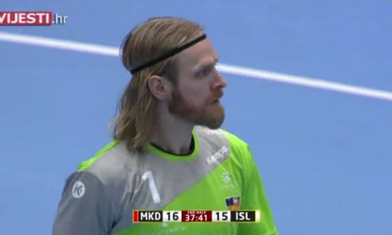 [RTL Video] Sjajni Björgvin Pall Gustavsson izluđivao Makedonce