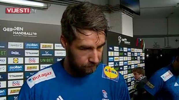 [RTL Video] Karabatić nakon utakmice: "Nismo odmarali igrače, Hrvatska je zasluženo odnijela pobjedu"