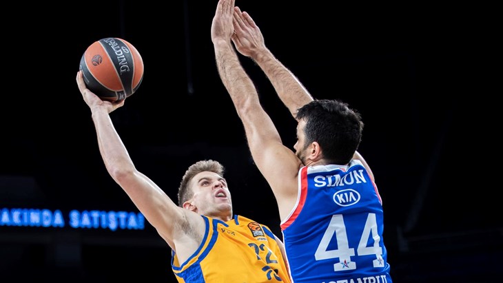 Simonov Anadolu Efes prekinuo niz ASVEL-a, Milano bolji od Maccabija